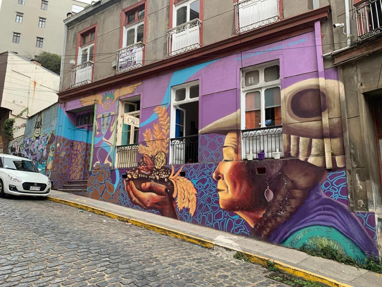 Art Hostel Casa Chaman Valparaíso Exterior foto
